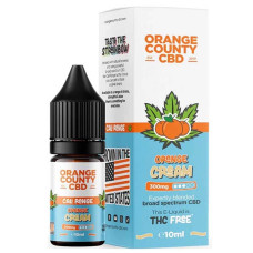 Жидкость для заправки вейпа – CBD Orange Cream – Orange County, CBD 300 мг, 10 мл