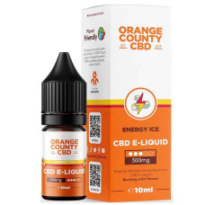 Жидкость для заправки вейпа – CBD Energy Ice – Orange County, CBD 300 мг, 10 мл