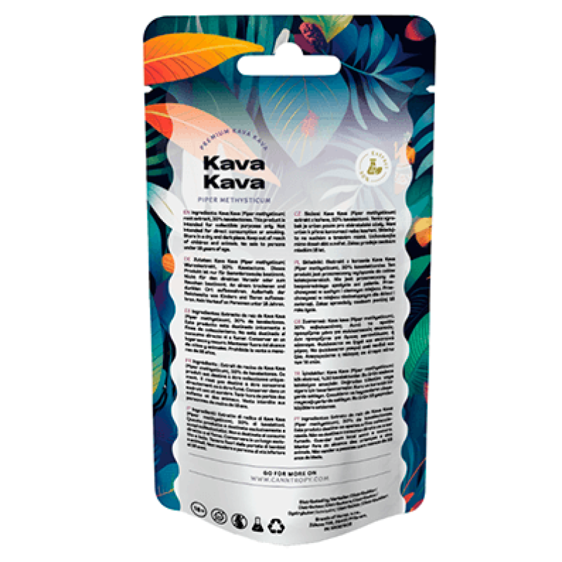 Кава-Кава (Перец опьяняющий) - экстракт, 30% кавалактонов, Canntropy, Чехия, 1г