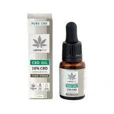 КБД олія 10% - 10мл - CANNALINE - THC FREE
