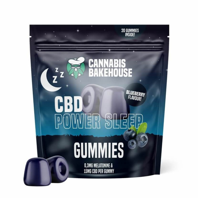 Желейні цукерки з CBD та мелатоніном – 30 г (20 шт.)