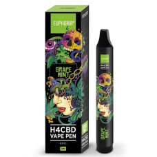 H4CBD Вейп - Виноградная мята - Euphoria, 2 мл