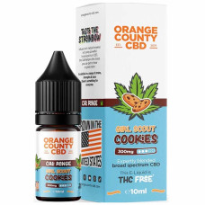 Жидкость для заправки вейпа – CBD Печенье Скаут – Orange County, CBD 300 мг, 10 мл