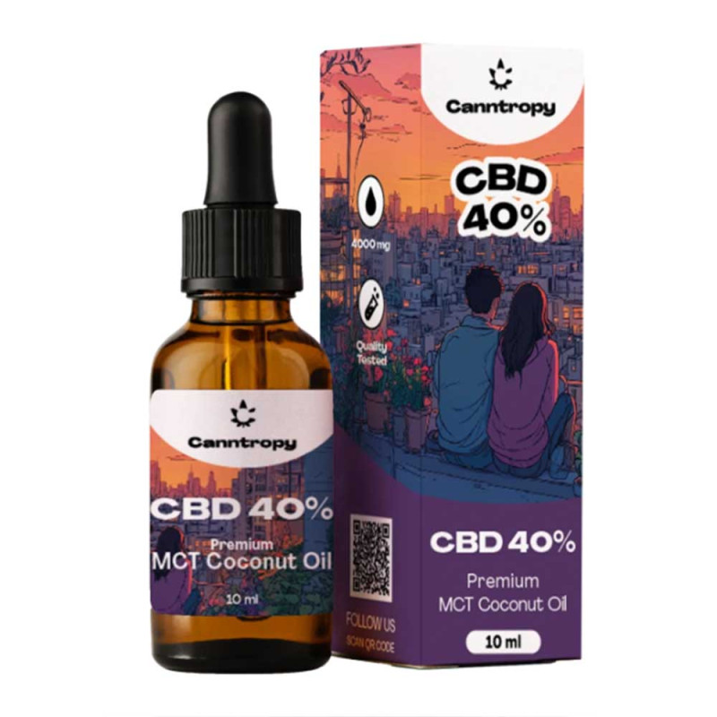 КБД олія 40% - 10мл - Canntropy CBD