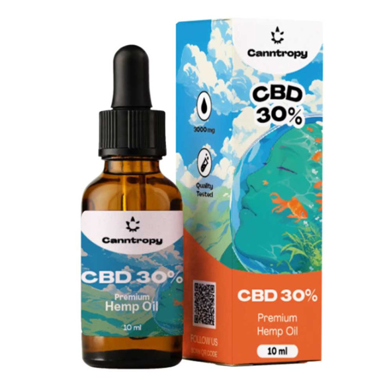 КБД олія 30% - 10мл - Canntropy CBD