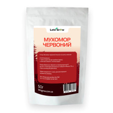 Мухомор красный молотый (50 – 200г) для микродозинга