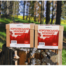 Мухомор королевский – сушеные шляпки (100г) для микродозинга