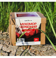 Мухомор червоний - сушені шляпки (25г) для мікродозингу