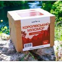 Сушений Королівський Мухомор відбірні капелюшки - 50 г