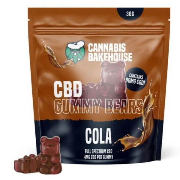 Желейні цукерки з CBD Кола – 30 г (22 шт.)