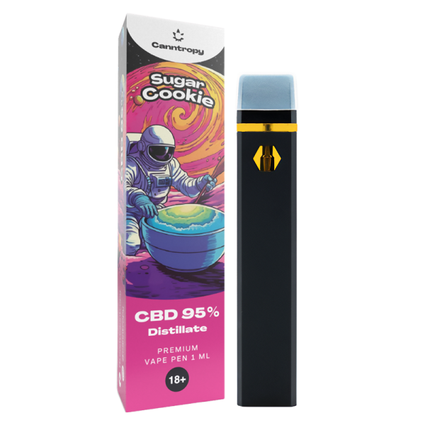 КБД Вейп - Сахарное Печенье - Canntropy CBD, 1 мл