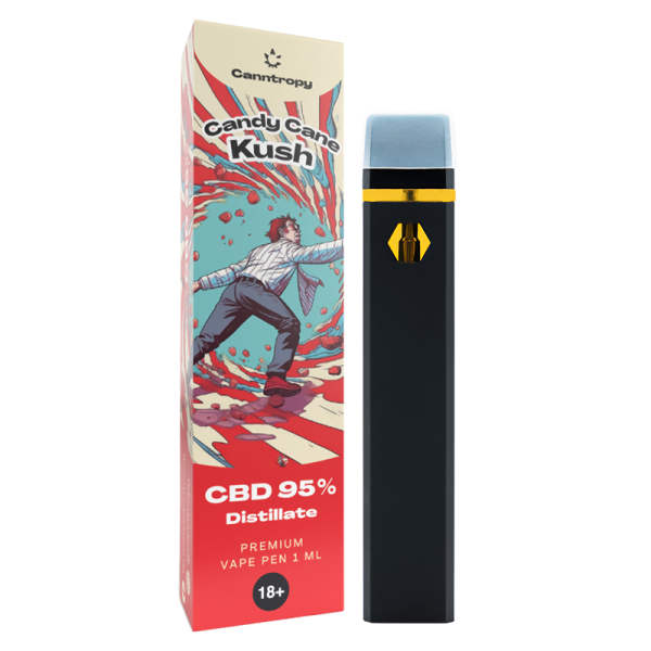 КБД Вейп - Candy Cane Kush - Canntropy CBD, 1 мл