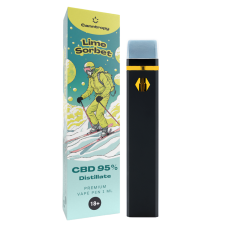 КБД Вейп - Лаймовый Сорбет - Canntropy CBD, 1 мл