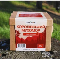 Королівський мyxoмop сушені капелюшки, 25г