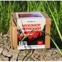 Мухомор червоний сушені капелюшки, 25г